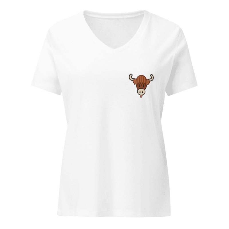 Lil Cow Women's V-Neck